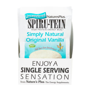Frontal product image of Simply Natural SPIRU-TEIN® Shake - Vanilla containing 8 Count