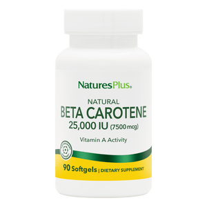 Natural Beta Carotene Softgels - 90 Count