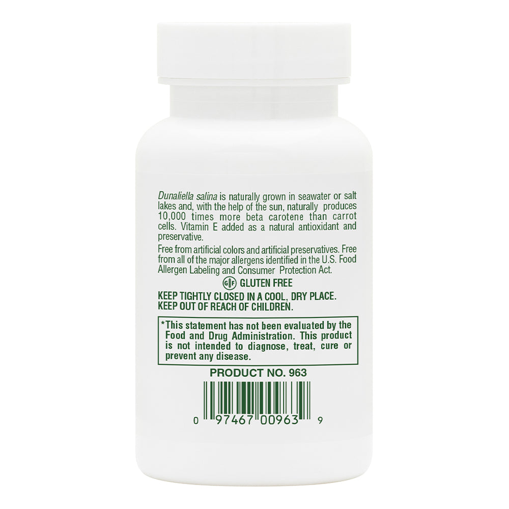 product image of Natural Beta Carotene Softgels containing 90 Count