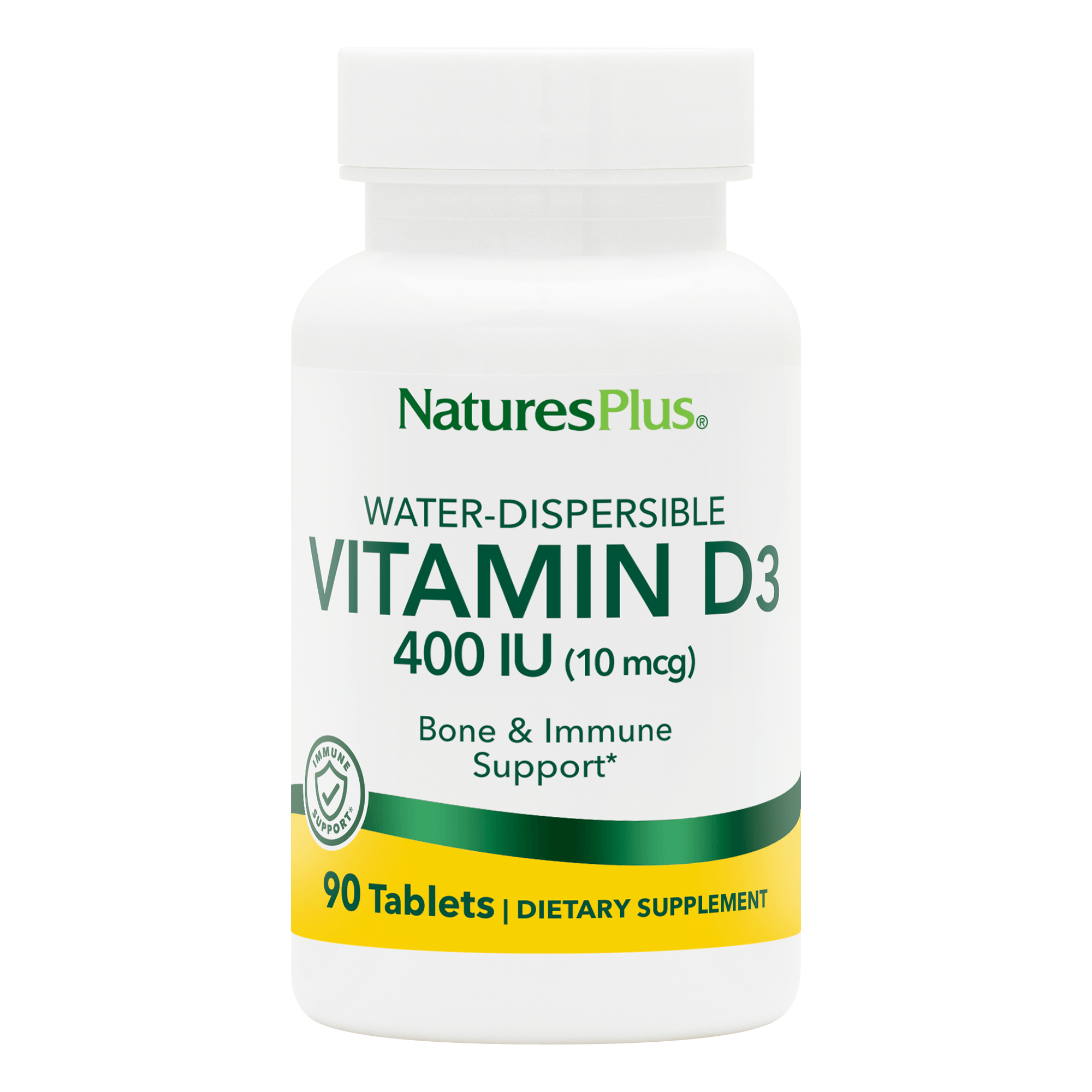 Vitamin D3 400 IU Water-Dispersible Tablets - 90 Count