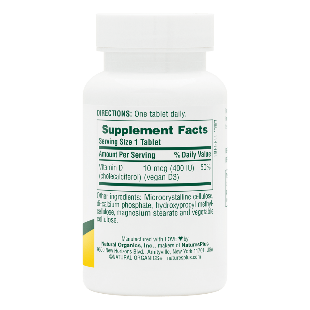 Vitamin D3 400 IU Water-Dispersible Tablets