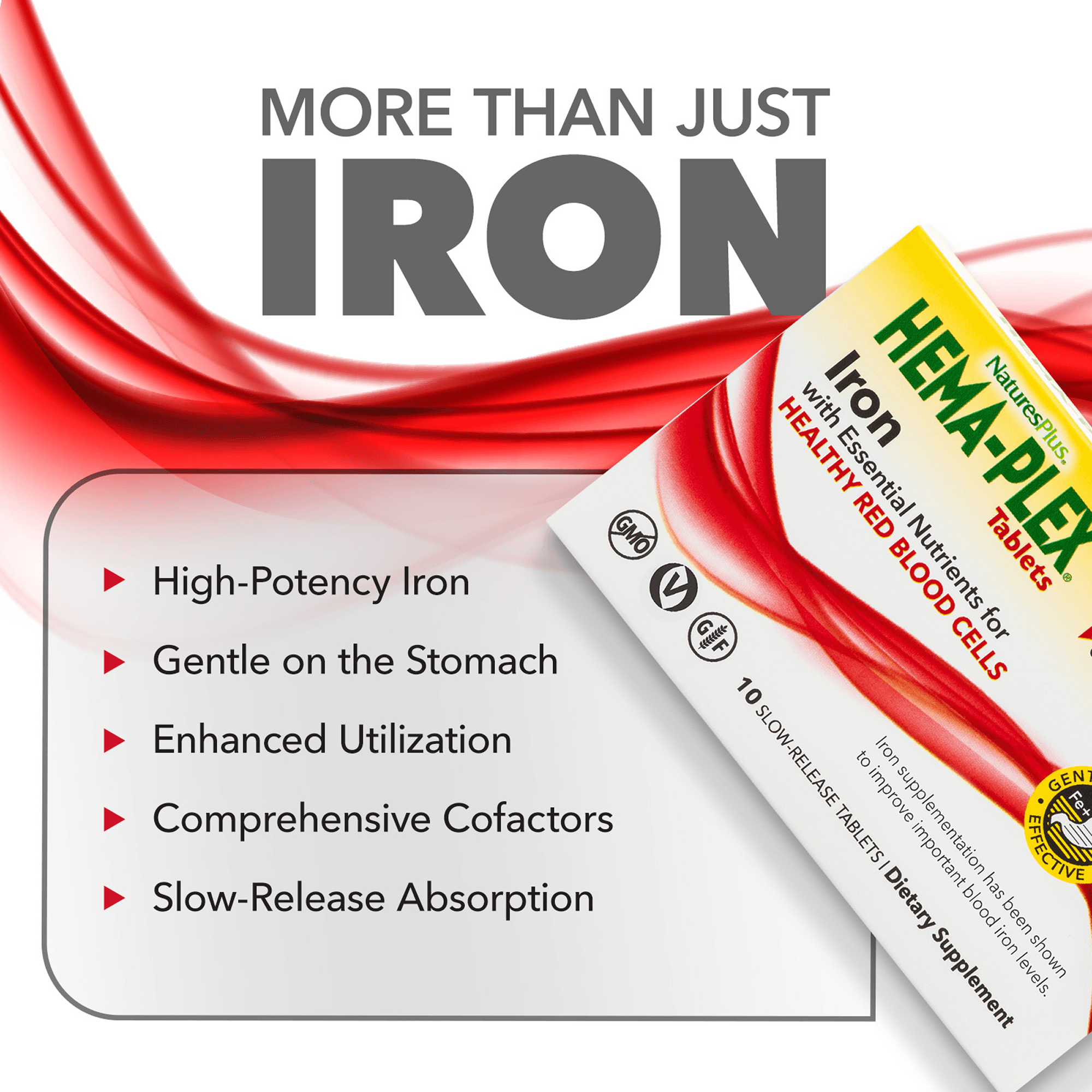 HEMA-PLEX® Tablet 10ct Pack - 10 Count