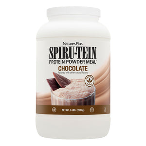 Frontal product image of SPIRU-TEIN® High-Protein Energy Meal** - Chocolate containing 5 LB
