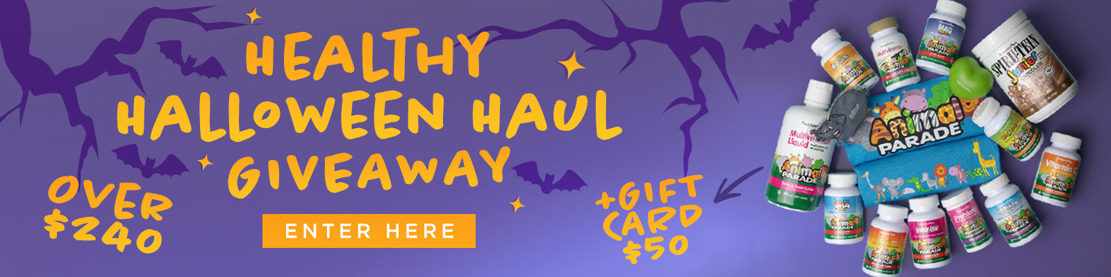 Healthy Halloween Haul Giveaway!