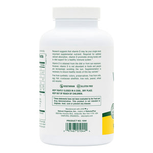 Second side product image of Adults Chewable Vitamin D3 1000 IU containing 90 Count