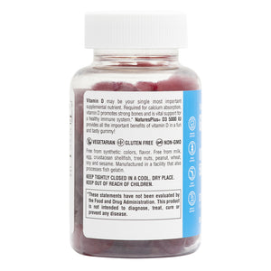 Second side product image of Gummies Vitamin D3 5000 IU containing 60 Count