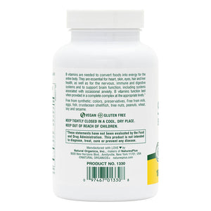 Second side product image of Super B-50 Capsules containing 180 Count