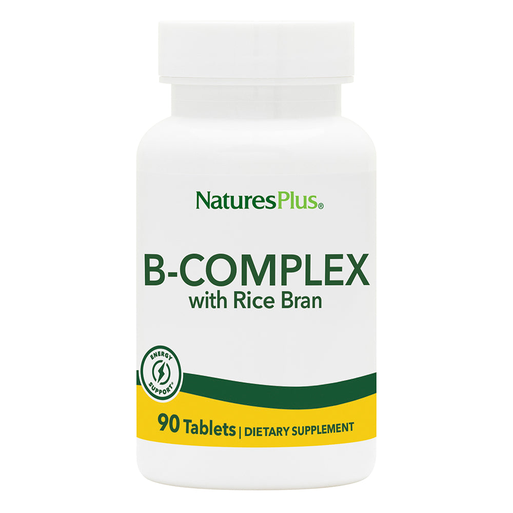 product image of B-Complex with Rice Bran Tablets containing 90 Count