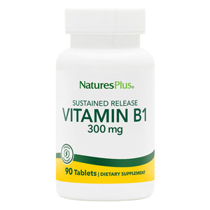 Frontal product image of Vitamin B1 300mg Sustained Release containing 90 Count