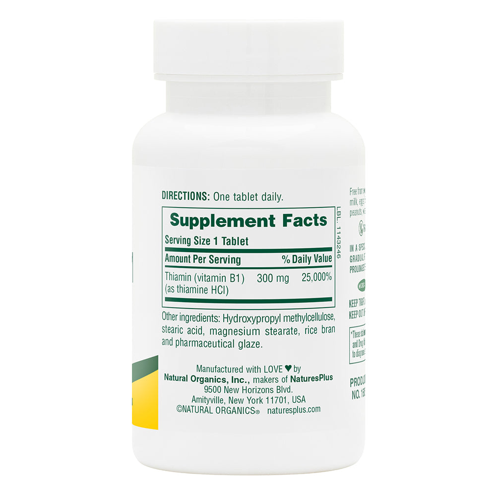 product image of Vitamin B1 300mg Sustained Release containing 90 Count