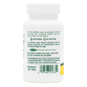 Second side product image of Vitamin B2 250 mg Sustained Release Tablets containing 60 Count