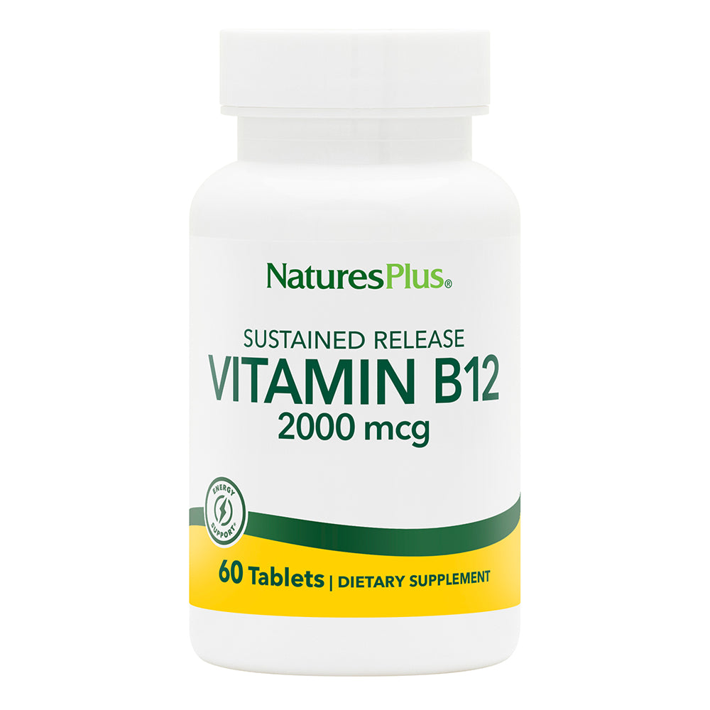 product image of Vitamin B12 2000 mcg Sustained Release Tablets containing 60 Count