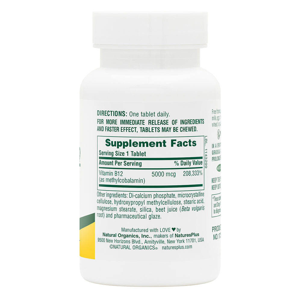 product image of Shot-O-B12® 5000 mcg Sustained Release Tablets containing 30 Count