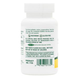 Second side product image of Shot-O-B12® 5000 mcg Sustained Release Tablets containing 30 Count
