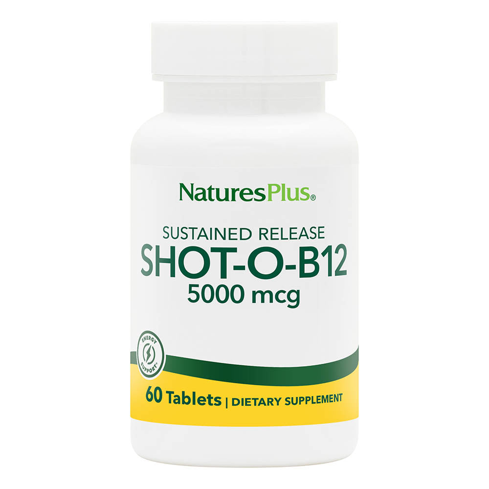 product image of Shot-O-B12® 5000 mcg Sustained Release Tablets containing 60 Count