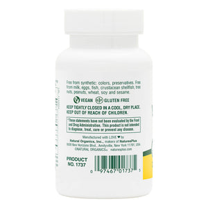 Second side product image of Vitamin B12 1000 mcg Herbal Lozenges containing 30 Count