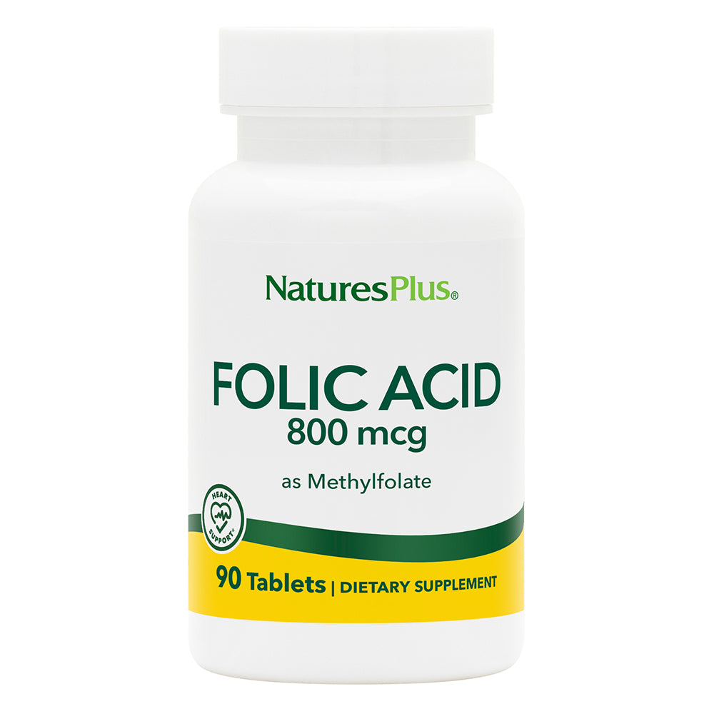 product image of Folic Acid 800 mcg Tablets containing 90 Count