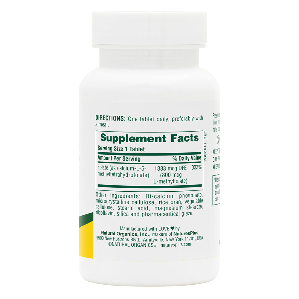 product image of Folic Acid 800 mcg Tablets containing 90 Count