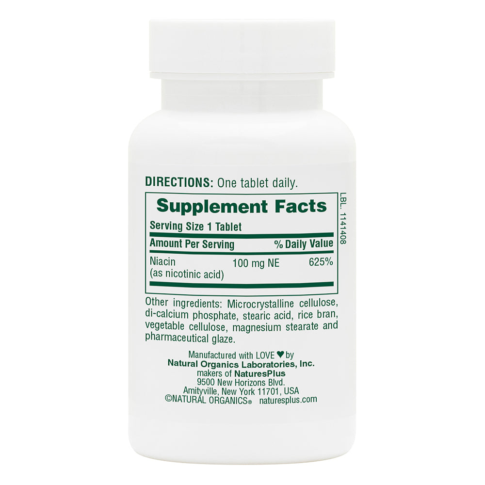 product image of Niacin 100 mg Tablets containing 90 Count