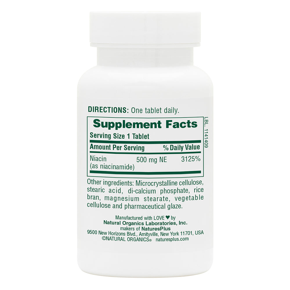 product image of Niacinamide 500 mg Tablets containing 90 Count