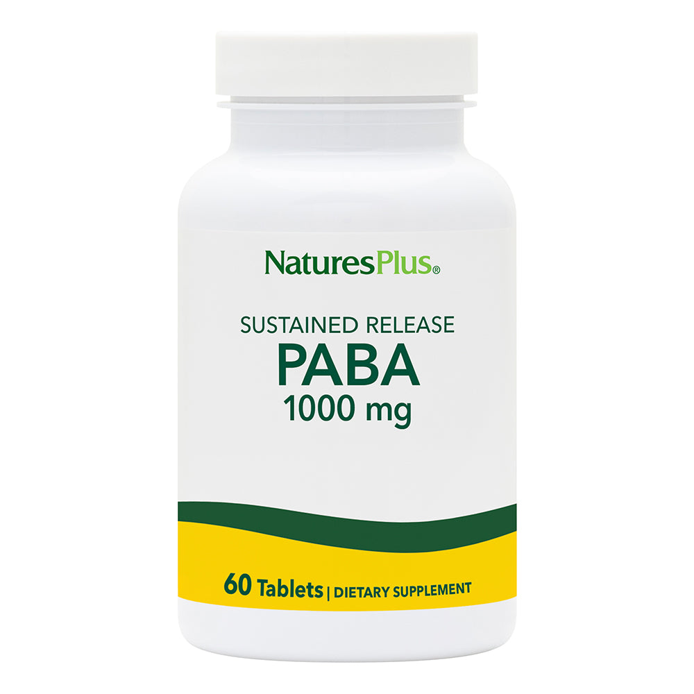 product image of PABA 1000 mg Sustained Release Tablets containing 60 Count