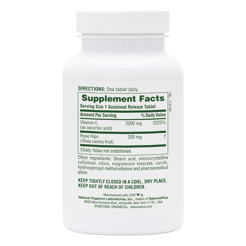 product image of Ultra-C 2,000 mg Sustained Release Tablets containing 60 Count