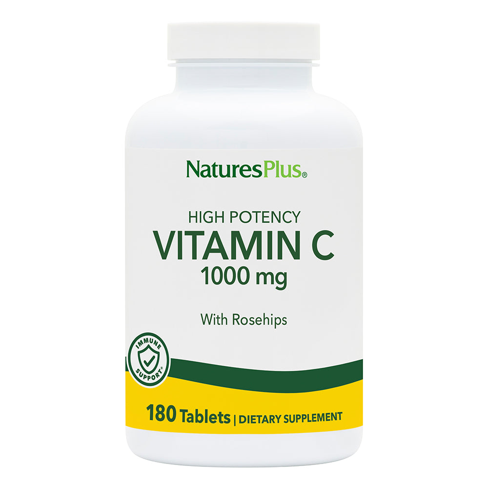 product image of Vitamin C 1000 mg with Rose Hips Tablets containing 180 Count