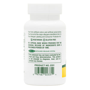 Second side product image of Vitamin C 500 mg with Rose Hips Sustained Release Tablets containing 90 Count