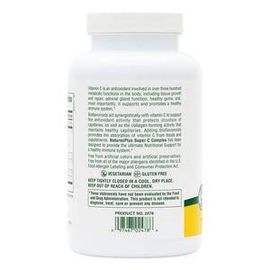 Second side product image of Super C Complex Tablets containing 180 Count