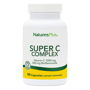 Frontal product image of Super C Complex 1000 mg Capsules containing 90 Count
