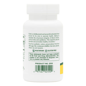 Second side product image of Rutin 500 mg Tablets containing 60 Count