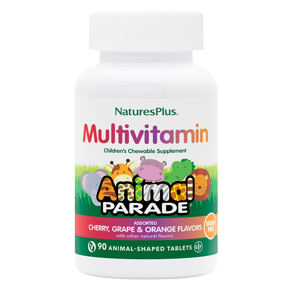 product image of Animal Parade® Multivitamin Sugar-Free Children’s Chewables containing 90 Count