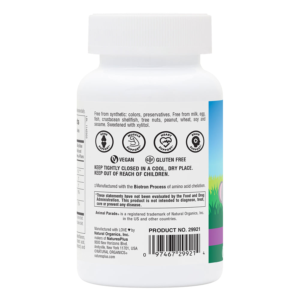 product image of Animal Parade® Sugar-Free Calcium Children’s Chewables containing 90 Count