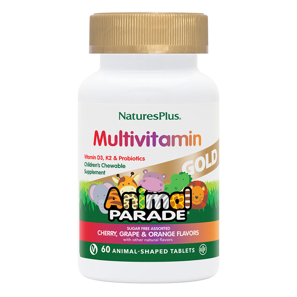 product image of Animal Parade® GOLD Multivitamin Children’s Chewables - Assorted containing 60 Count