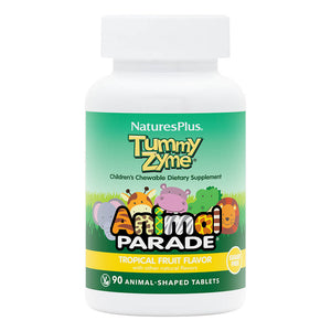 Frontal product image of Animal Parade® Tummy Zyme™ Children's Chewables containing 90 Count