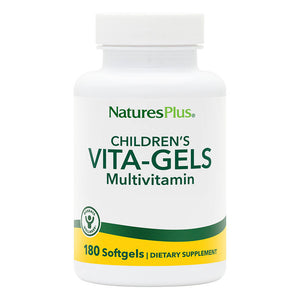 Frontal product image of Children’s Vita-Gels® Softgels containing 180 Count