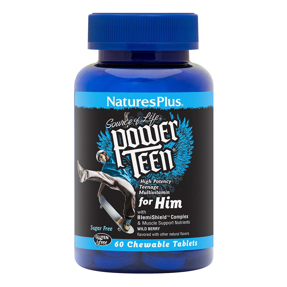 product image of Source of Life® POWER TEEN® For Him Chewables containing 60 Count