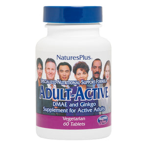 Frontal product image of Adult-Active® Tablets containing 60 Count