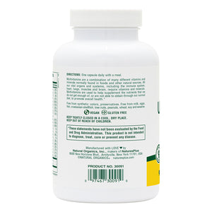 Second side product image of Ultra One® Daily Iron-Free Capsules containing 90 Count