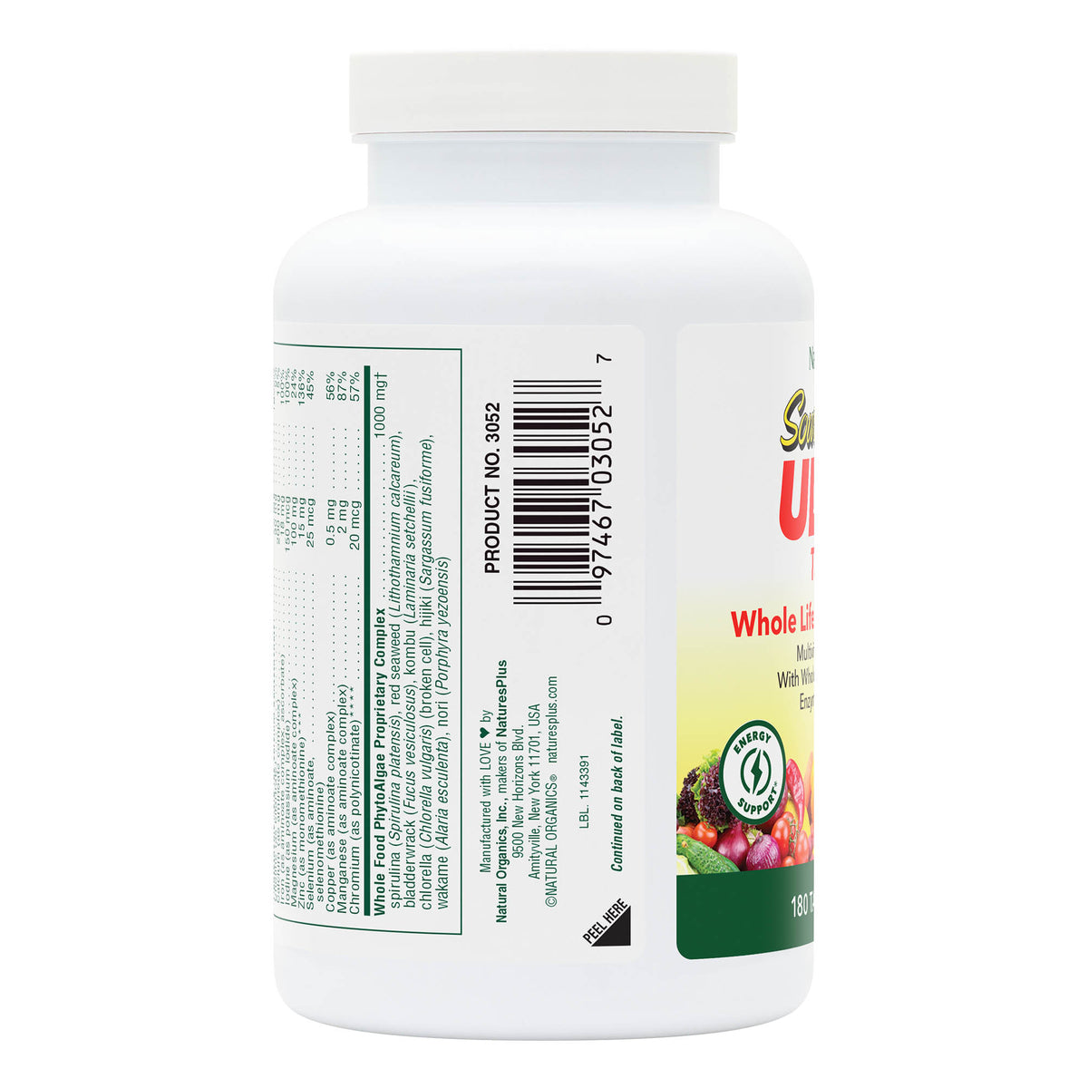 product image of Ultra Source of Life® with Lutein Multivitamin Tablets containing 180 Count