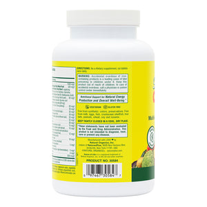 Second side product image of Source of Life® Multivitamin Mini-Tabs containing 360 Count