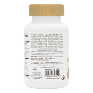 Second side product image of Source of Life® Garden Bone Support Capsules containing 120 Count