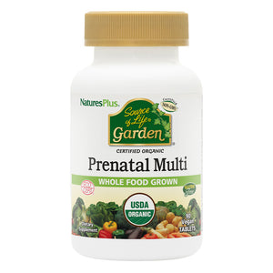 Frontal product image of Source of Life® Garden Prenatal Multivitamin Tablets containing 90 Count