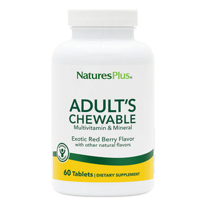 Frontal product image of Adult’s Multivitamin Chewables containing 60 Count