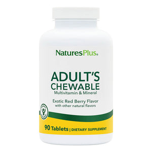 Frontal product image of Adult’s Multivitamin Chewables containing 90 Count