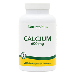 Frontal product image of Calcium 600 mg Tablets containing 90 Count