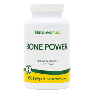 Frontal product image of Bone Power® Softgels containing 180 Count