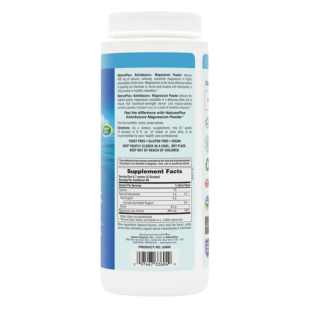 product image of KalmAssure® Magnesium Powder - Orange containing 1.15 LB