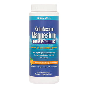 Frontal product image of KalmAssure with HempCeutix containing 0.83 LB