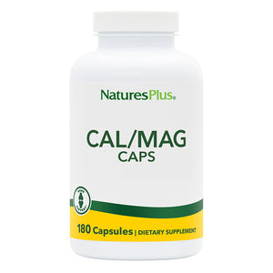 Frontal product image of Calcium/Magnesium 500/250 mg Capsules containing 180 Count